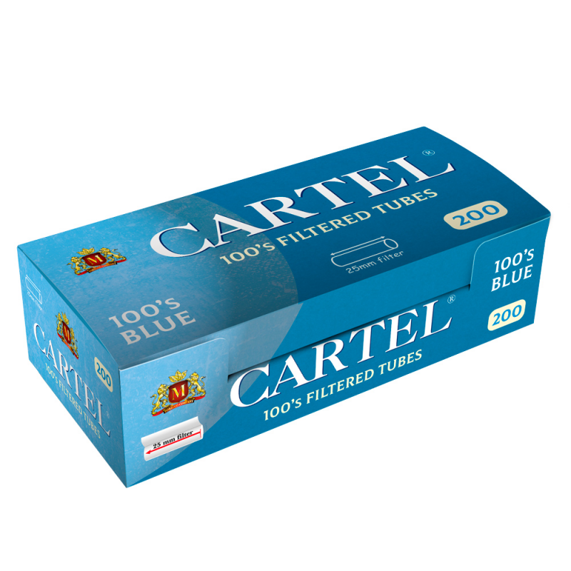 Tuburi Cartel 200 slim Blue 100mm