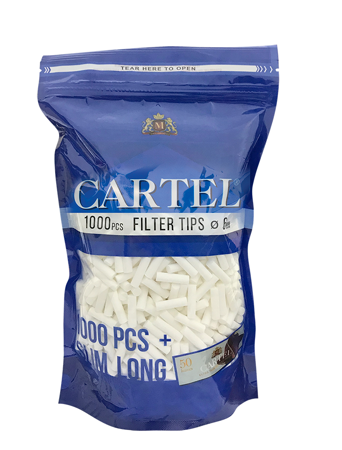 Filtre Cartel Slim Long 6 - 22 x 1000 pcs + foite rulat
